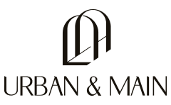 Urban&Main black logo
